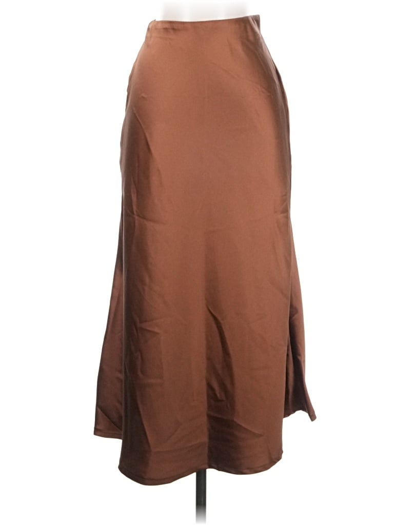 Pre-owned Hotouch Casual Skirt In Brown