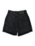 Zara Black Denim Shorts Size 0 - photo 2