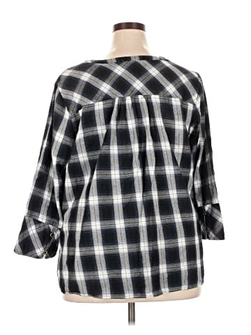 Skies Are Blue 3/4 Sleeve Blouse (view 2)
