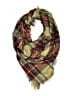 Unbranded 100% Acrylic Plaid Green Scarf One size - photo 1