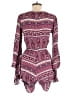 Unbranded 100% Viscose Paisley Purple Romper Size M - photo 2