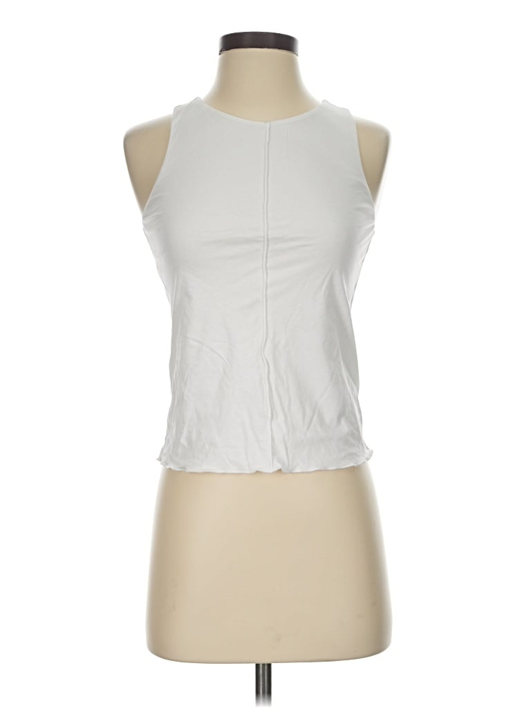 Pre-owned G/fore Tank Top Silver Halter Neckline Tops