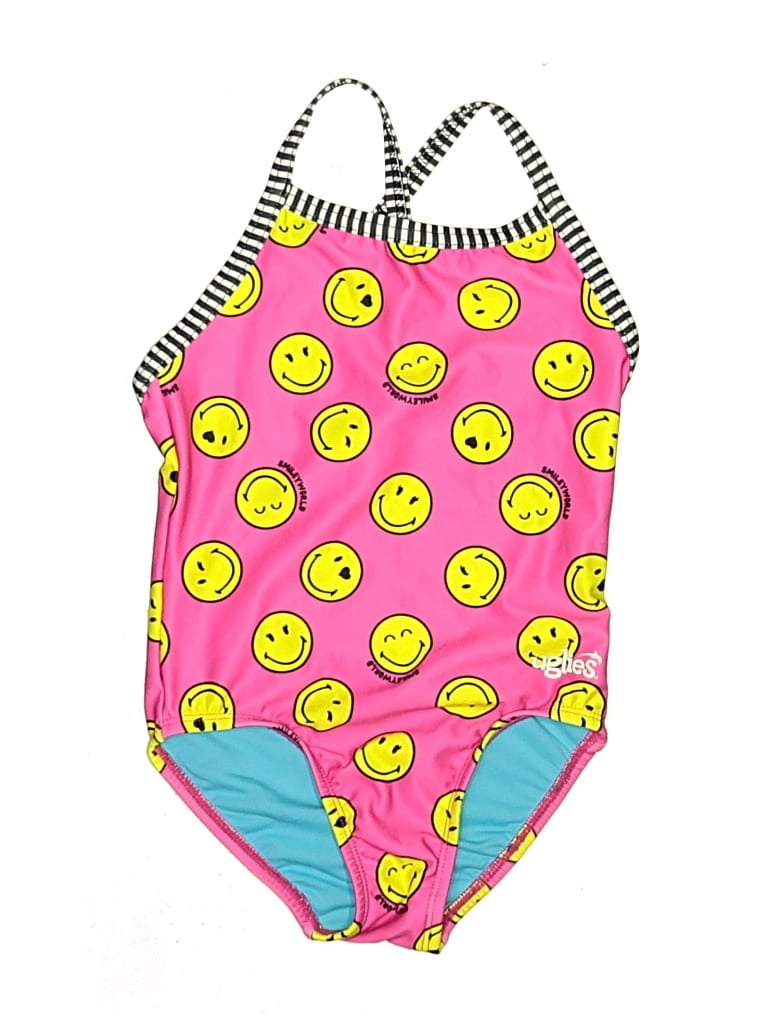 Pre-owned Dolfin Kids' One Piece Swimsuit In Pink