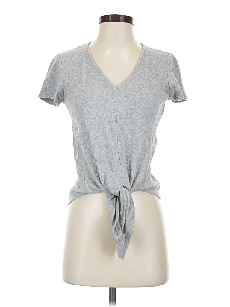 Pre-owned Texture & Thread Madewell Short Sleeve T-shirt In Gray