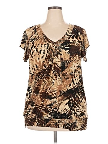 Candy Rain Short Sleeve Blouse (view 1)