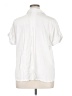 Cato 100% Rayon Solid White Short Sleeve Button-Down Shirt Size XL - photo 2