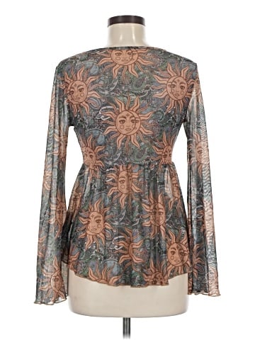 Shein Long Sleeve Blouse (view 2)