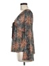 Shein Brown Long Sleeve Blouse Size M - photo 5