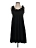 Forever Solid Black Casual Dress Size S - photo 1