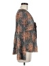 Shein Brown Long Sleeve Blouse Size M - photo 4