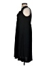 Forever Solid Black Casual Dress Size S - photo 5