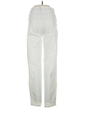 Madewell The Mid-Rise Perfect Vintage Straight Jean in Tile White (view 2)