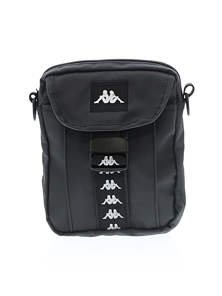 Pre-owned Kappa Crossbody Bag In Black