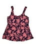 Lands' End Floral Blue Swimsuit Top Size 6 - 8 - photo 1