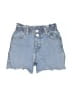 Zara Blue Denim Shorts Size 5 - photo 1