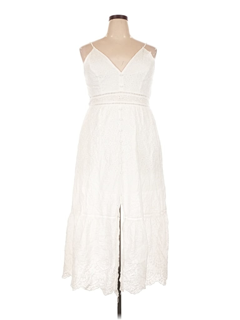 Pre-owned Simplee Casual Dress In Ivory