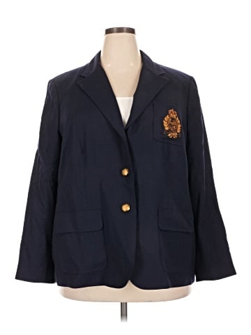 Lauren by Ralph Lauren Wool Blazer (view 1)