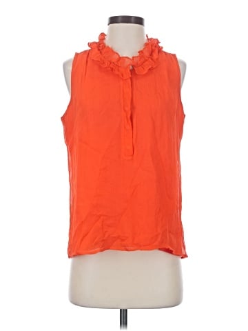 J.Crew Sleeveless Silk Top (view 1)