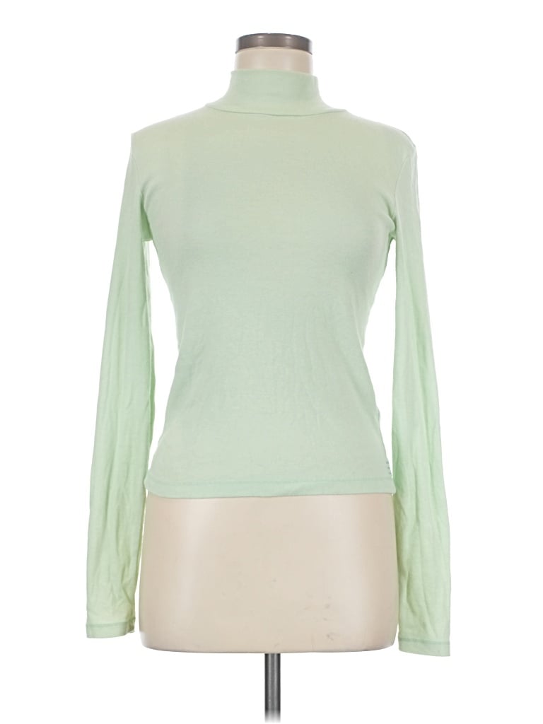 Pre-owned Bdg Turtleneck Sweater In Green