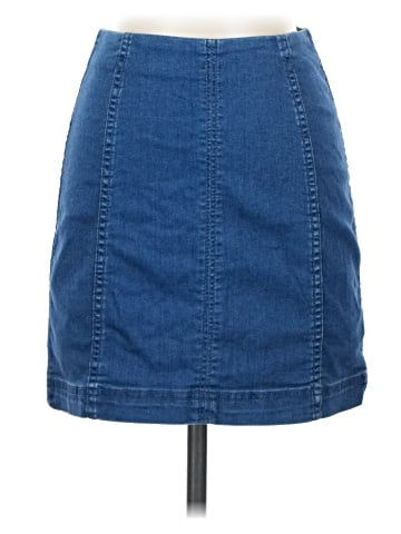 Free People Denim Skirt (view 1)