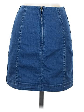 Free People Denim Skirt (view 2)