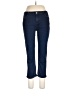 Kensie Chevron-herringbone Blue Jeans Size 31 waist - photo 1