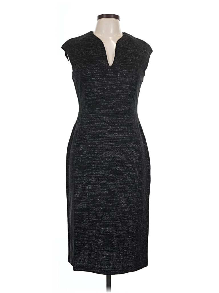 Pre-owned Connected Apparel Cocktail Dress In Gray