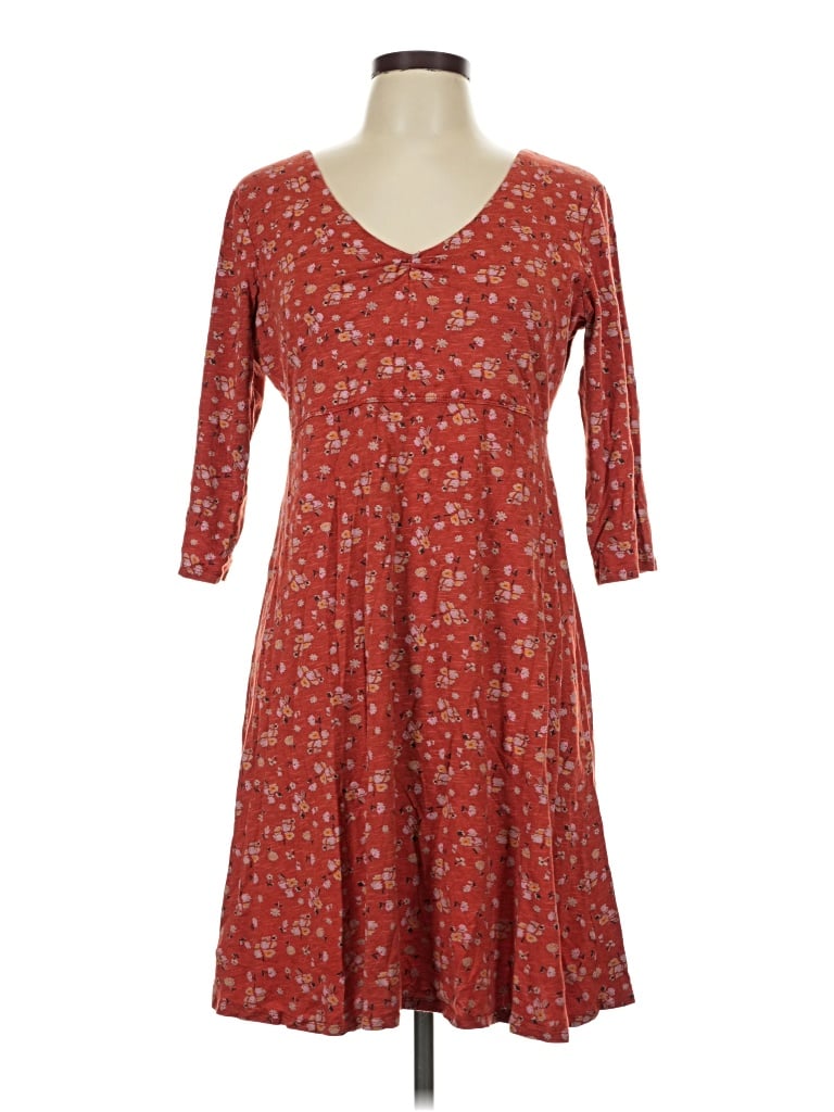 Pre-owned Toad And Co Casual Dress In Red