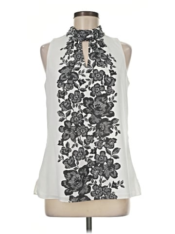 White House Black Market Sleeveless Blouse (view 1)