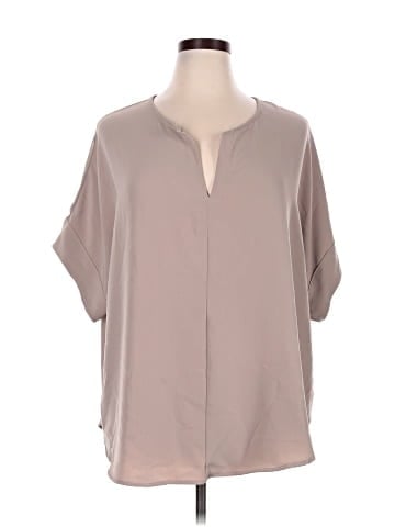 Zenana Premium Short Sleeve Blouse (view 1)