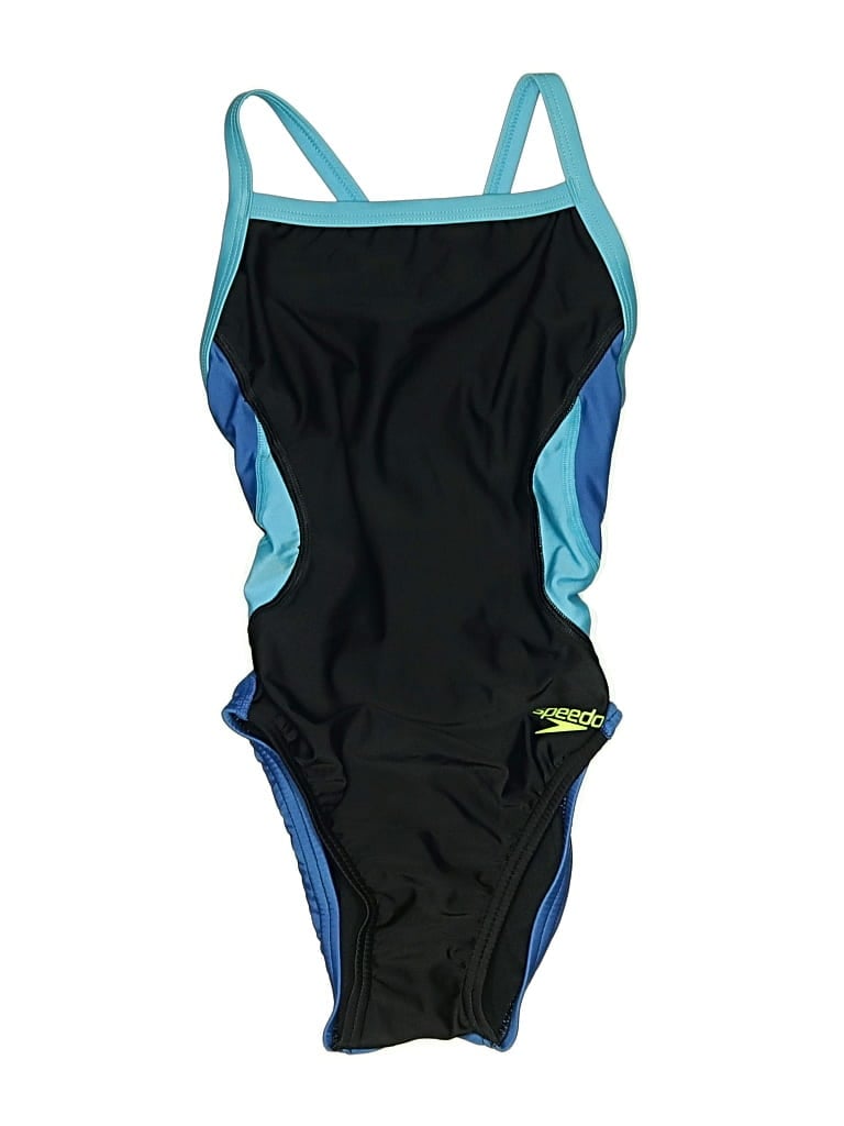 Pre-owned Speedo One Piece Swimsuit In Blue