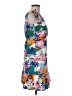 Sam Edelman 100% Polyester Tropical Pink Cocktail Dress Size 8 - photo 4