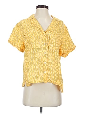 Maeve by Anthropologie Short Sleeve Blouse (view 1)