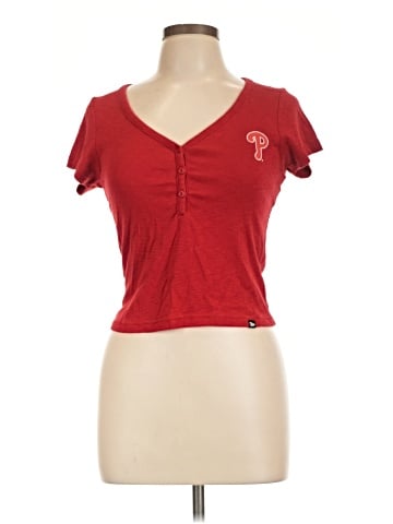 New Era Short Sleeve Henley (view 1)