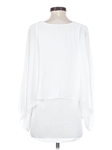 Lafayette 148 New York Long Sleeve Blouse (view 2)