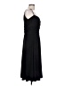 Nine West Solid Black Cocktail Dress Size 10 - photo 4
