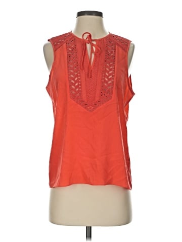 Parker Sleeveless Silk Top (view 1)