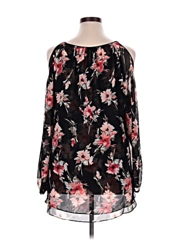 White House Black Market 3/4 Sleeve Blouse (view 2)