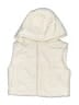 Old Navy 100% Polyester Ivory Vest Size 8 - photo 1