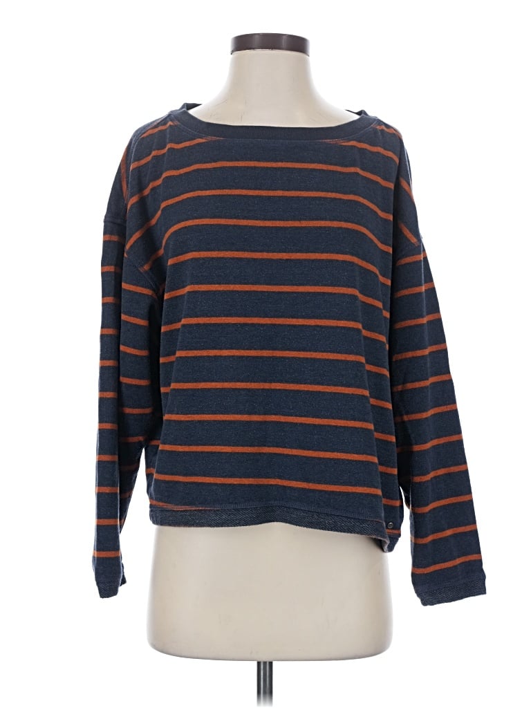 Pre-owned Prana Long Sleeve T-shirt In Blue