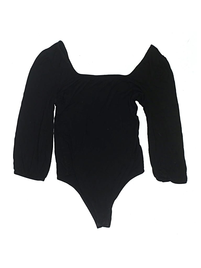 Pre-owned Just Fab Bodysuit In Black
