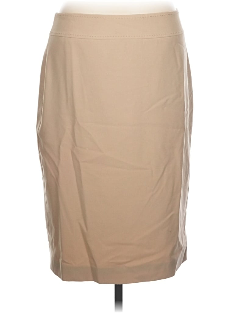 Pre-owned Apostrophe Formal Skirt In Tan