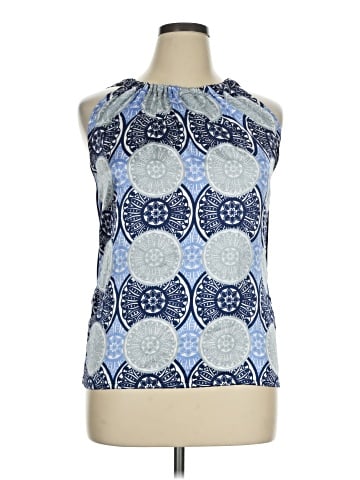 August Silk Sleeveless Blouse (view 1)