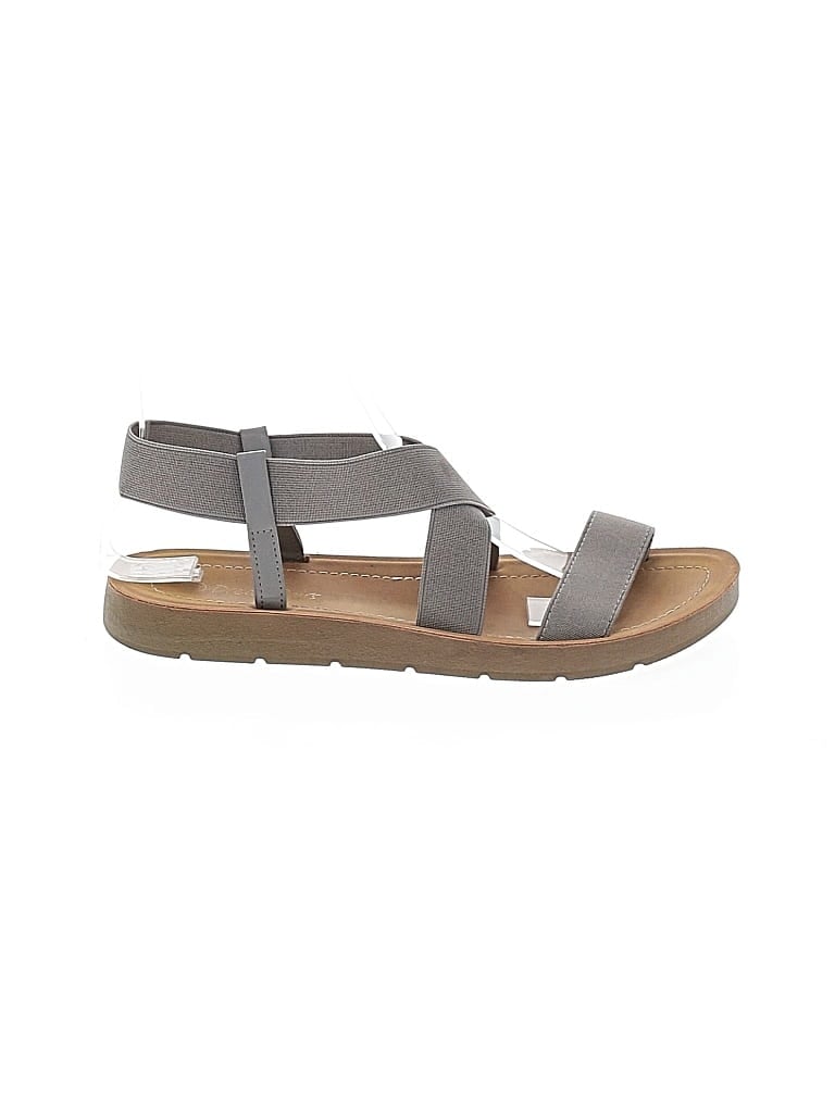 Pre-owned Dream Pairs Sandals In Gray