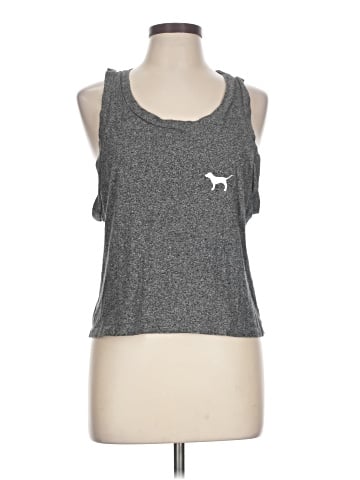 Victoria's Secret Pink Sleeveless T-Shirt (view 1)