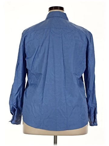 Allison Daley Long Sleeve Button-Down Shirt (view 2)