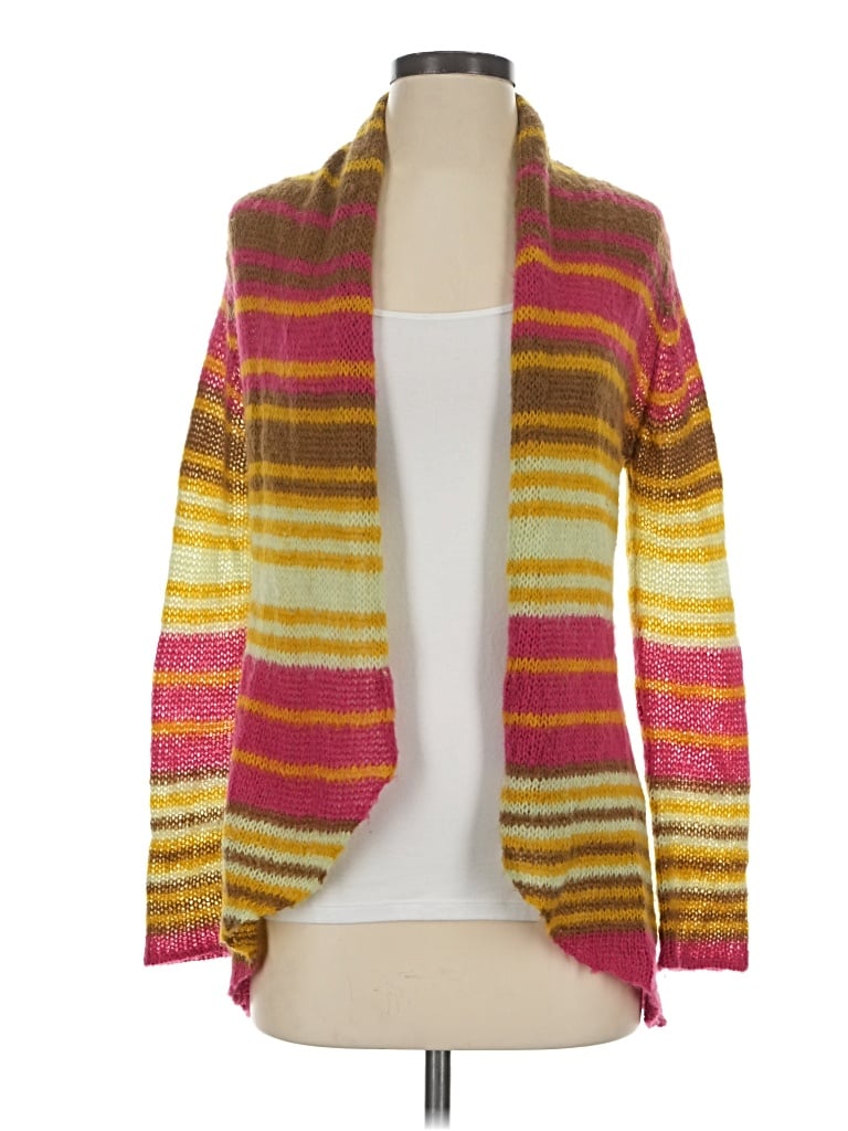 Pre-owned Wooden Ships Cardigan Sweater In Pink