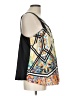 Bisou Bisou 100% Polyester Yellow Sleeveless Blouse Size L - photo 4