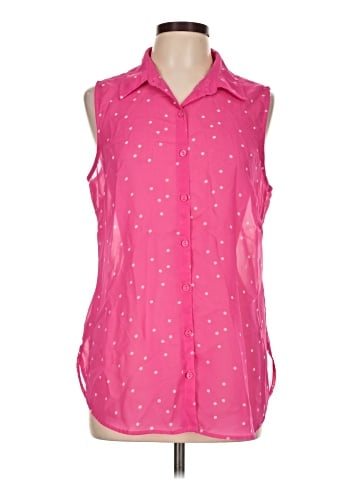 Attention Sleeveless Blouse (view 1)