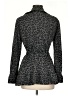 Sandro Animal Print Gray Coat Size Med (2) - photo 2